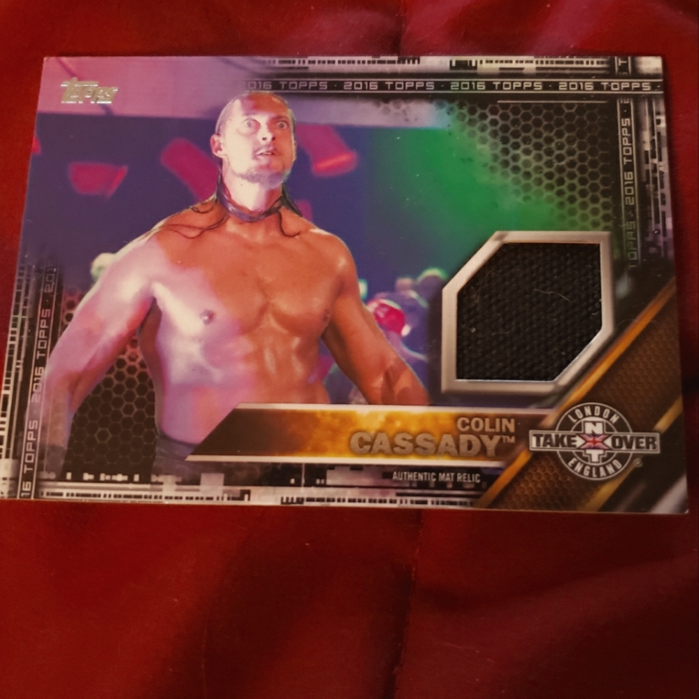 Wwe Colin Cassidy Topps card